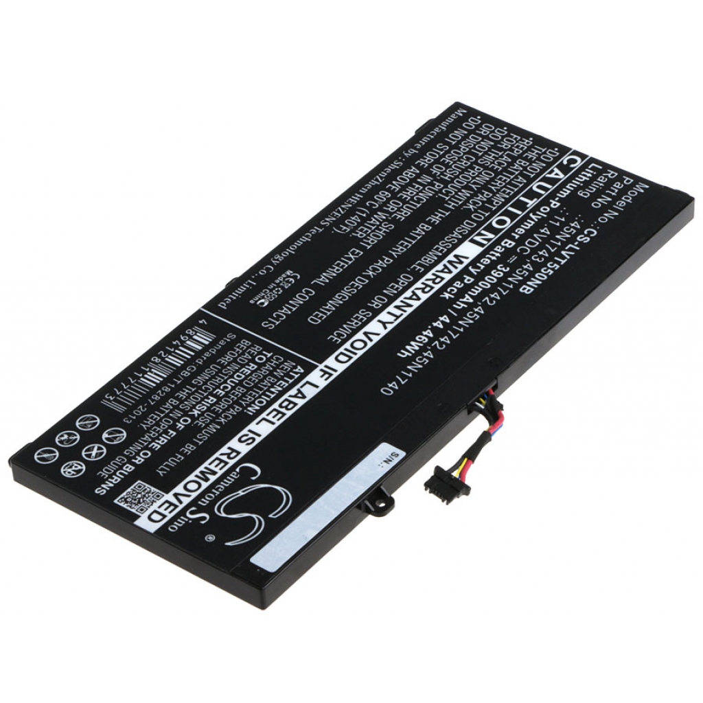 Batterier Ersätter ThinkPad T550 i7-5600U