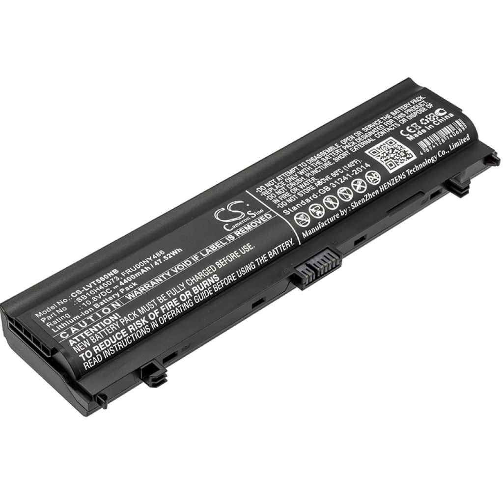 Batterier Ersätter ThinkPad L560(20F10032GE)