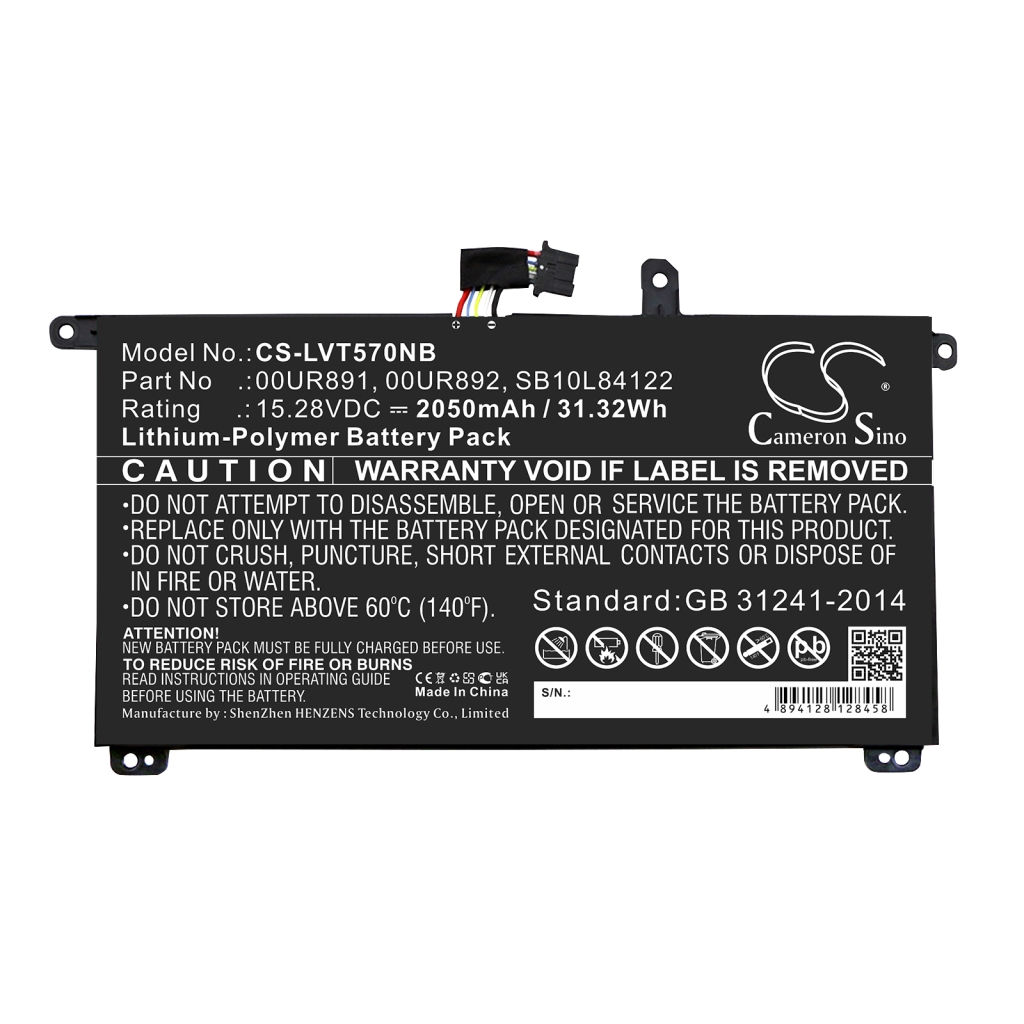 Battery Replaces SB10L84123