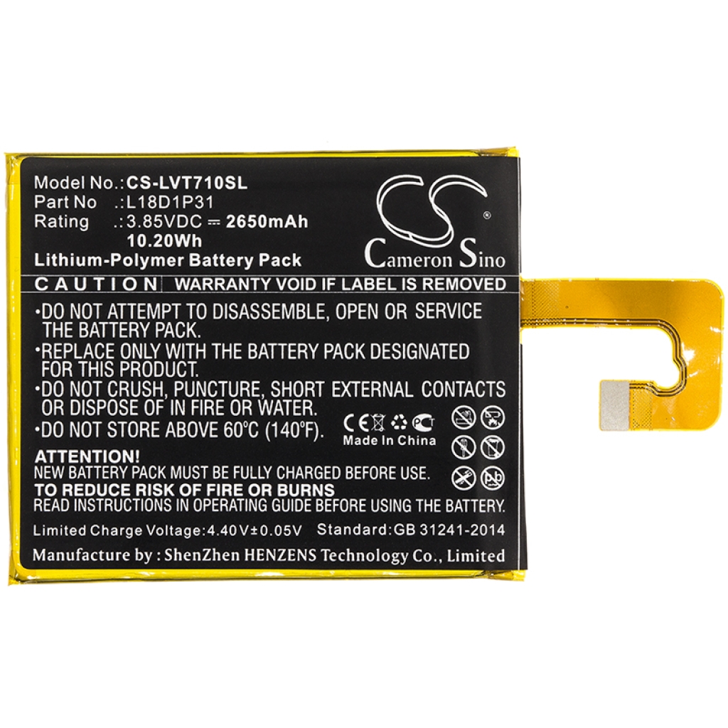 Batterier Ersätter TAB E7