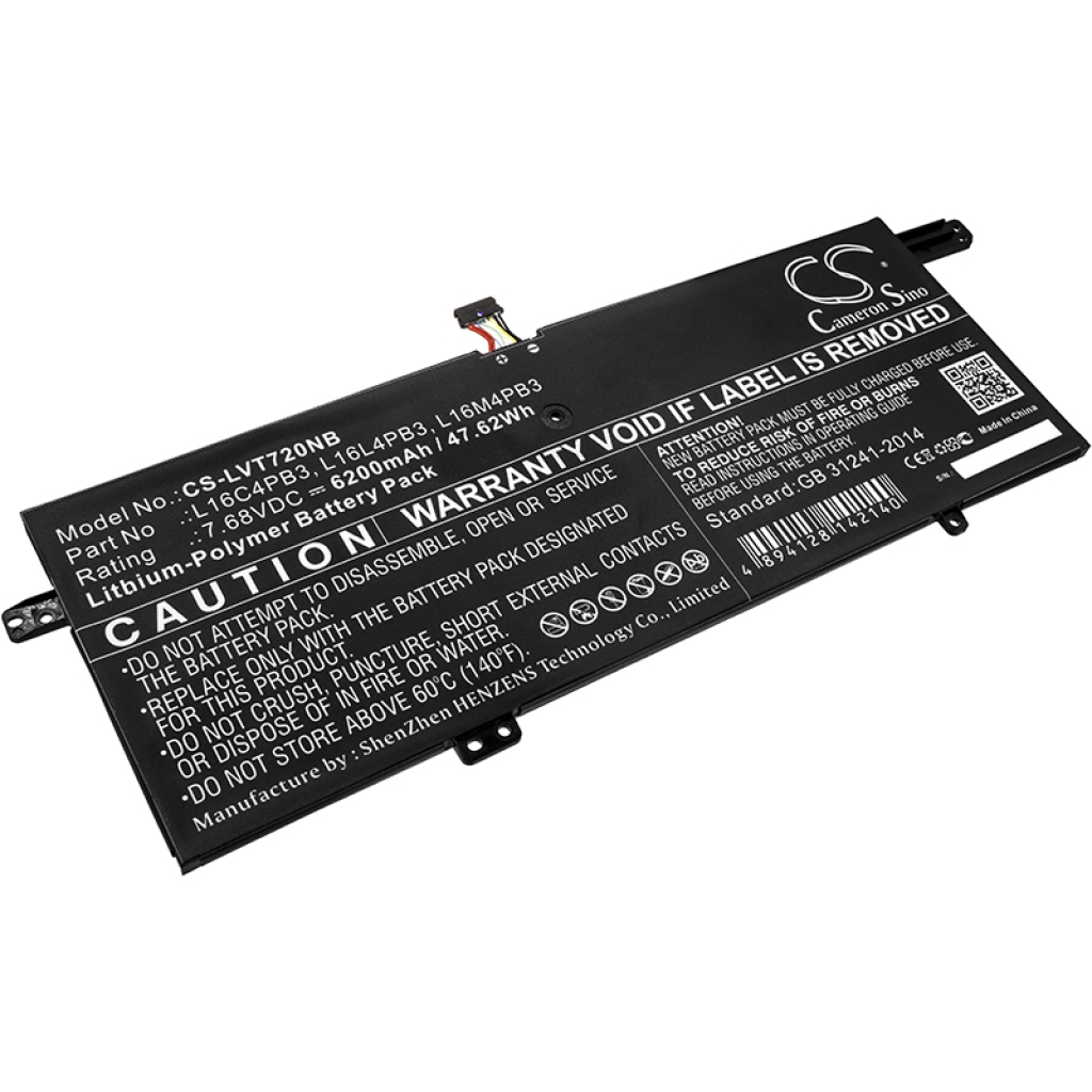 Batterier till bärbara datorer Lenovo CS-LVT720NB