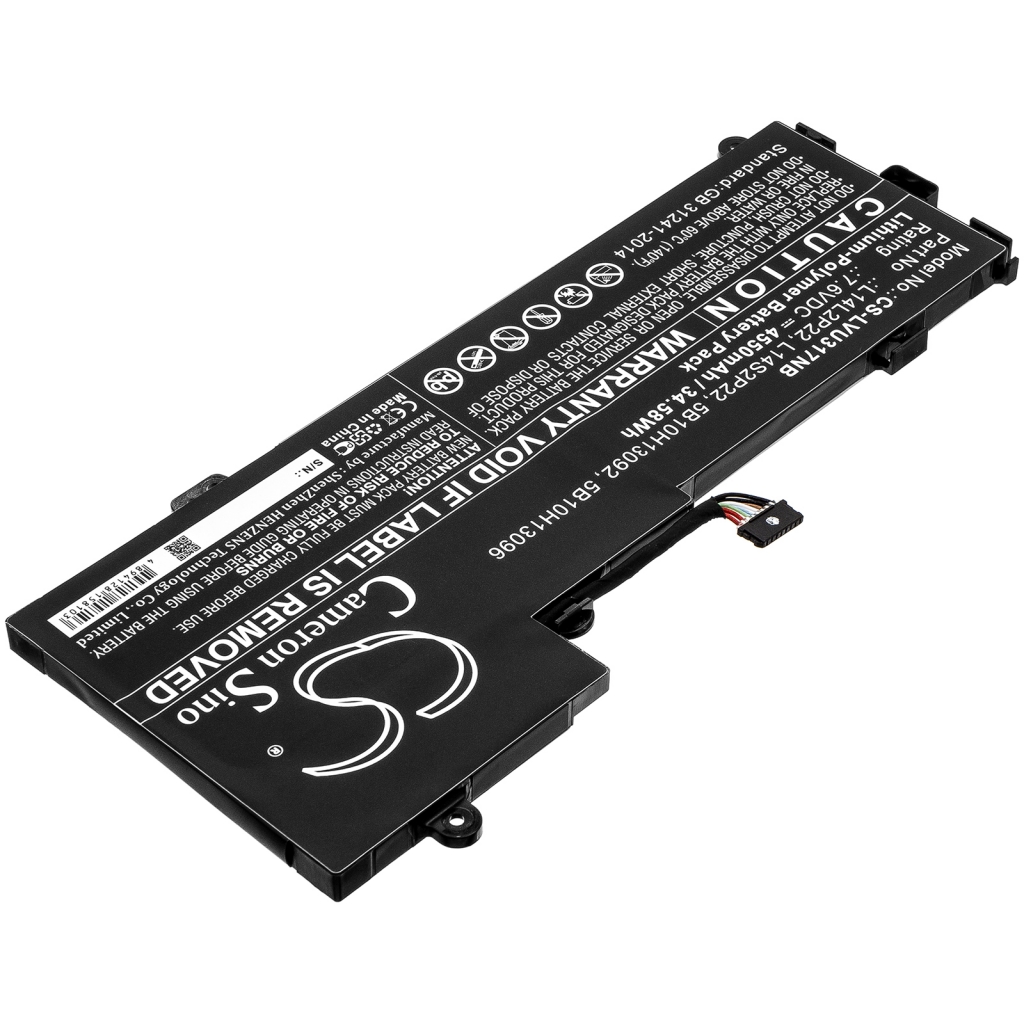 Batterier Ersätter IdeaPad 510S-13ISK (80SJ) Serie