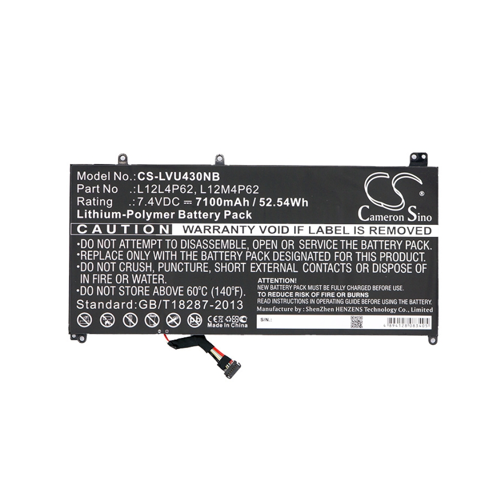 Notebook battery Lenovo IdeaPad U430