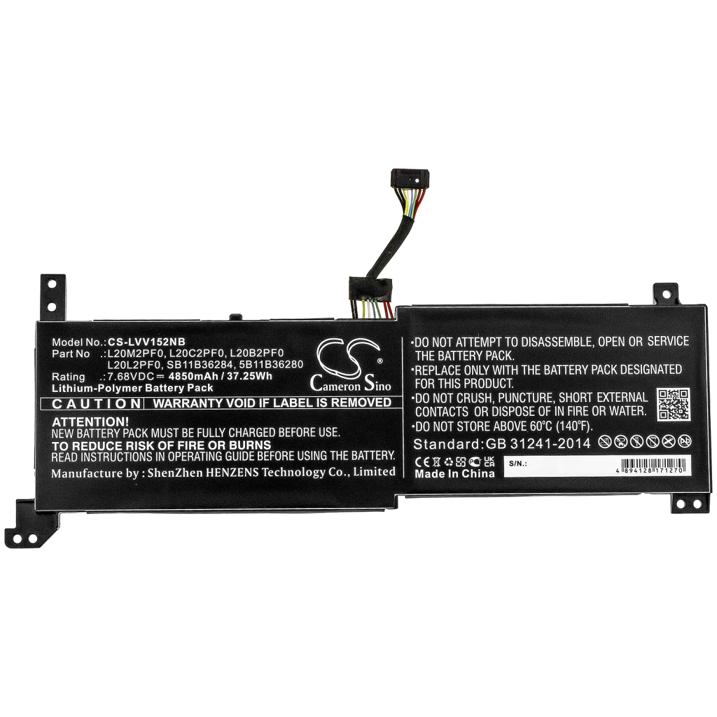 Battery Replaces L20M2PF0