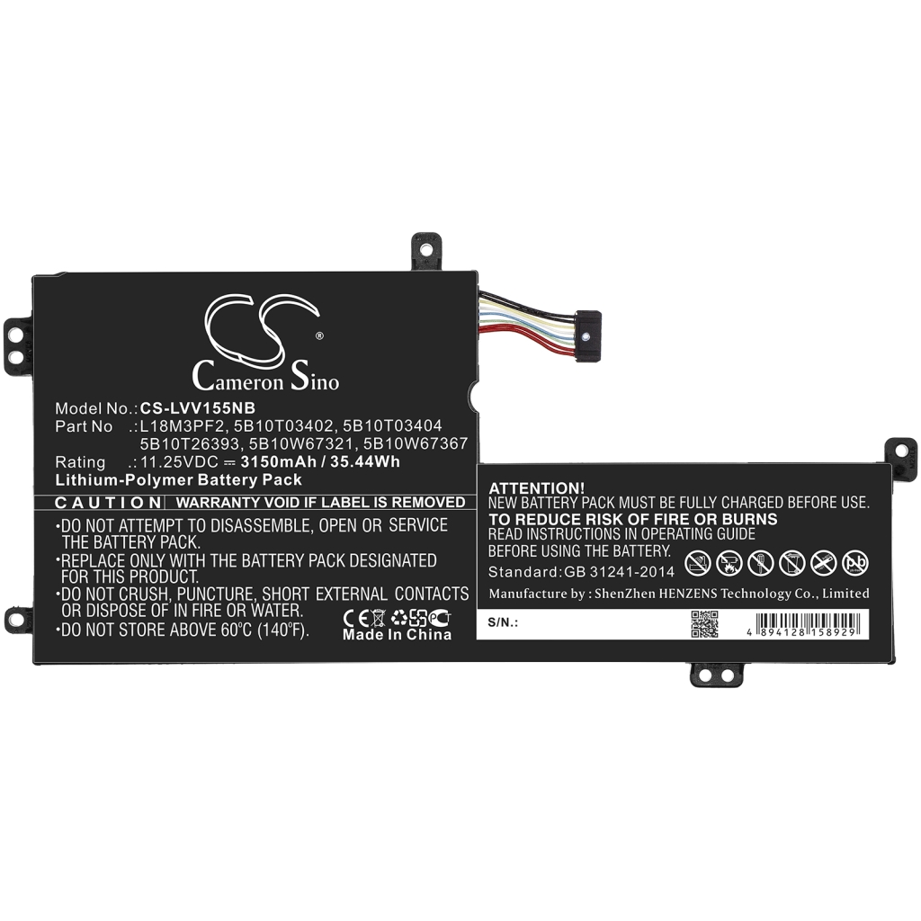 Battery Replaces L18C3PF2