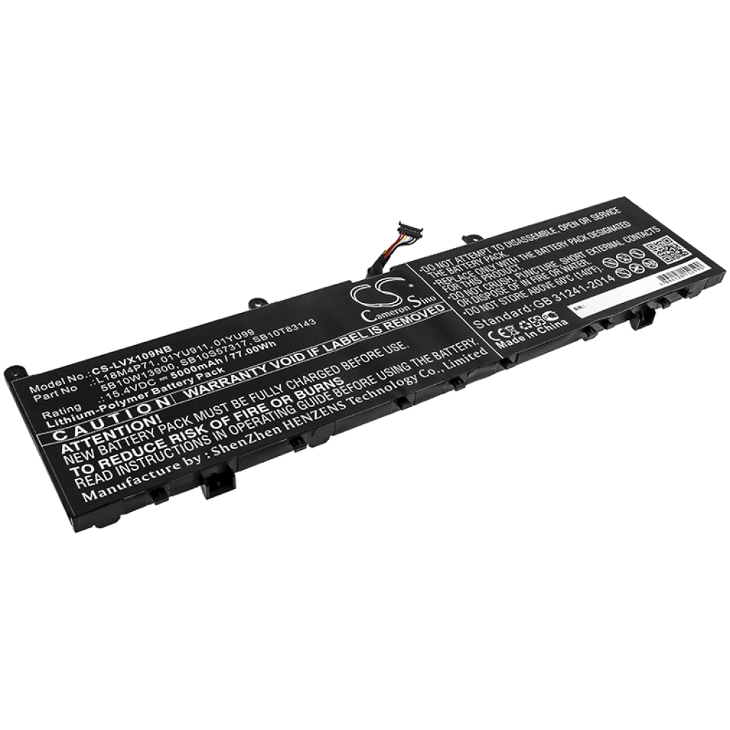 Battery Replaces 5B10W13900