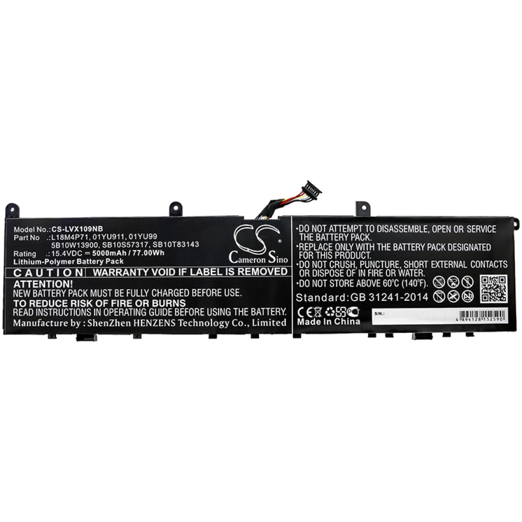 Battery Replaces 5B10W13900