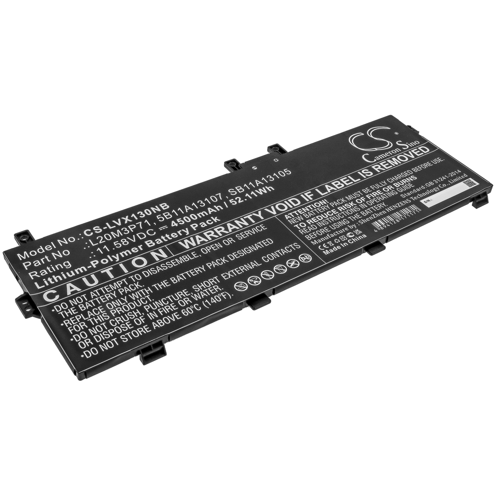 Batterier till bärbara datorer Lenovo CS-LVX130NB