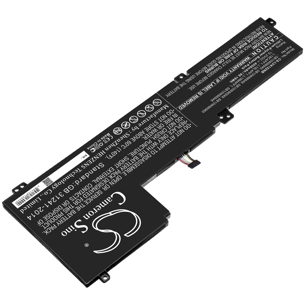 Batterier till bärbara datorer Lenovo CS-LVX152NB