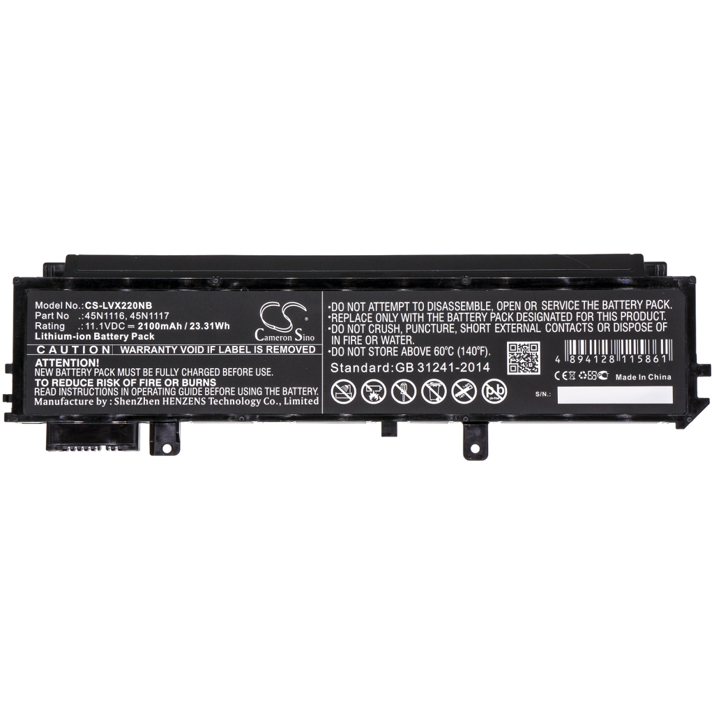 Batterier till bärbara datorer Lenovo CS-LVX220NB