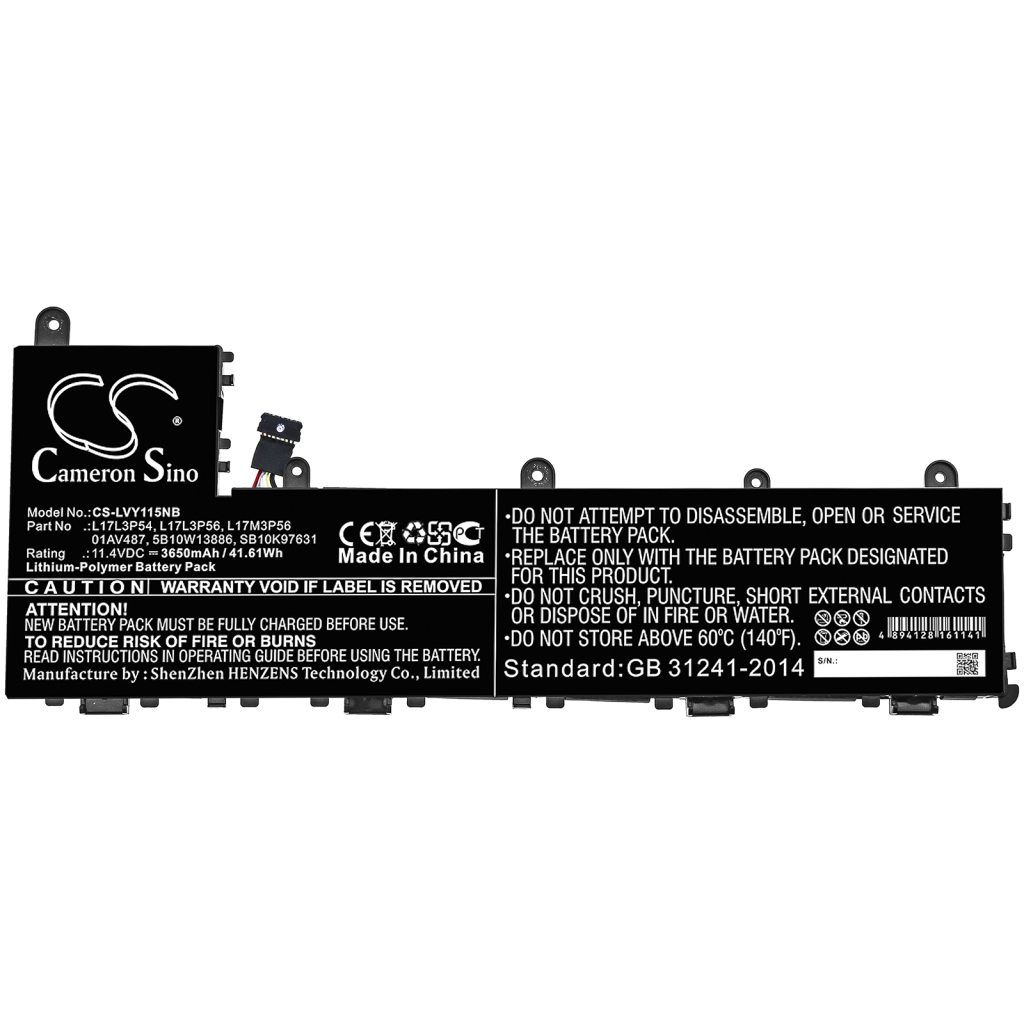 Battery Replaces 5B10W13891