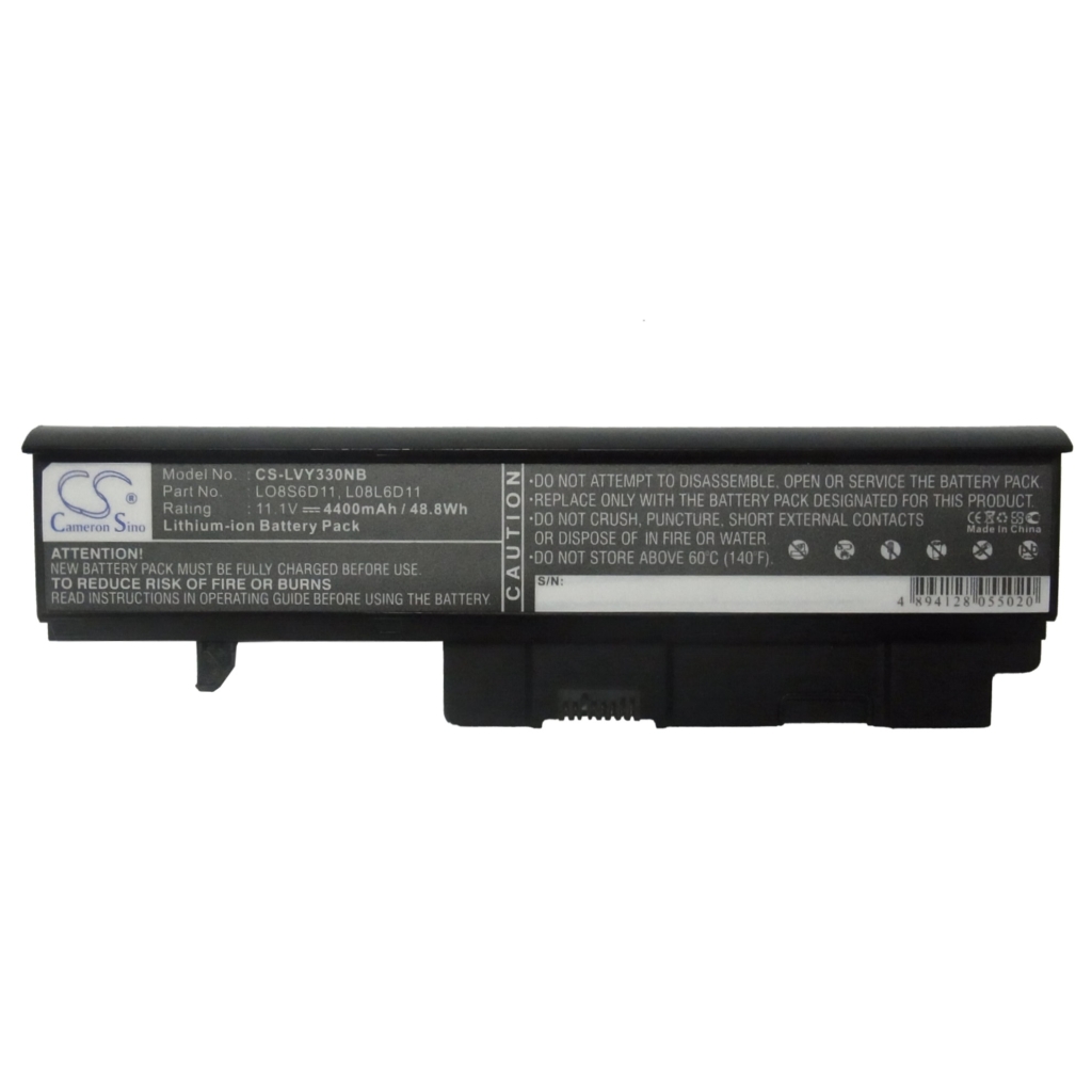 Batterier Ersätter Ideapad Y330G