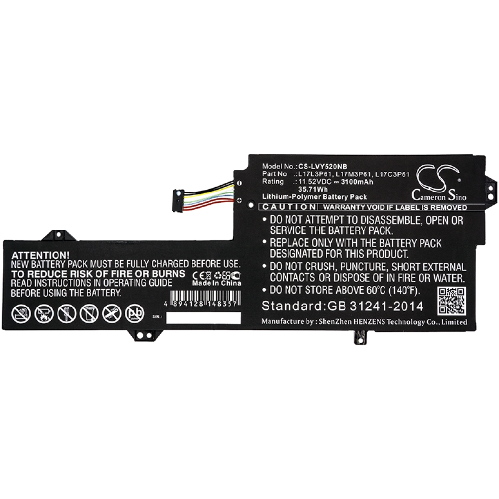 Battery Replaces L17M3P61