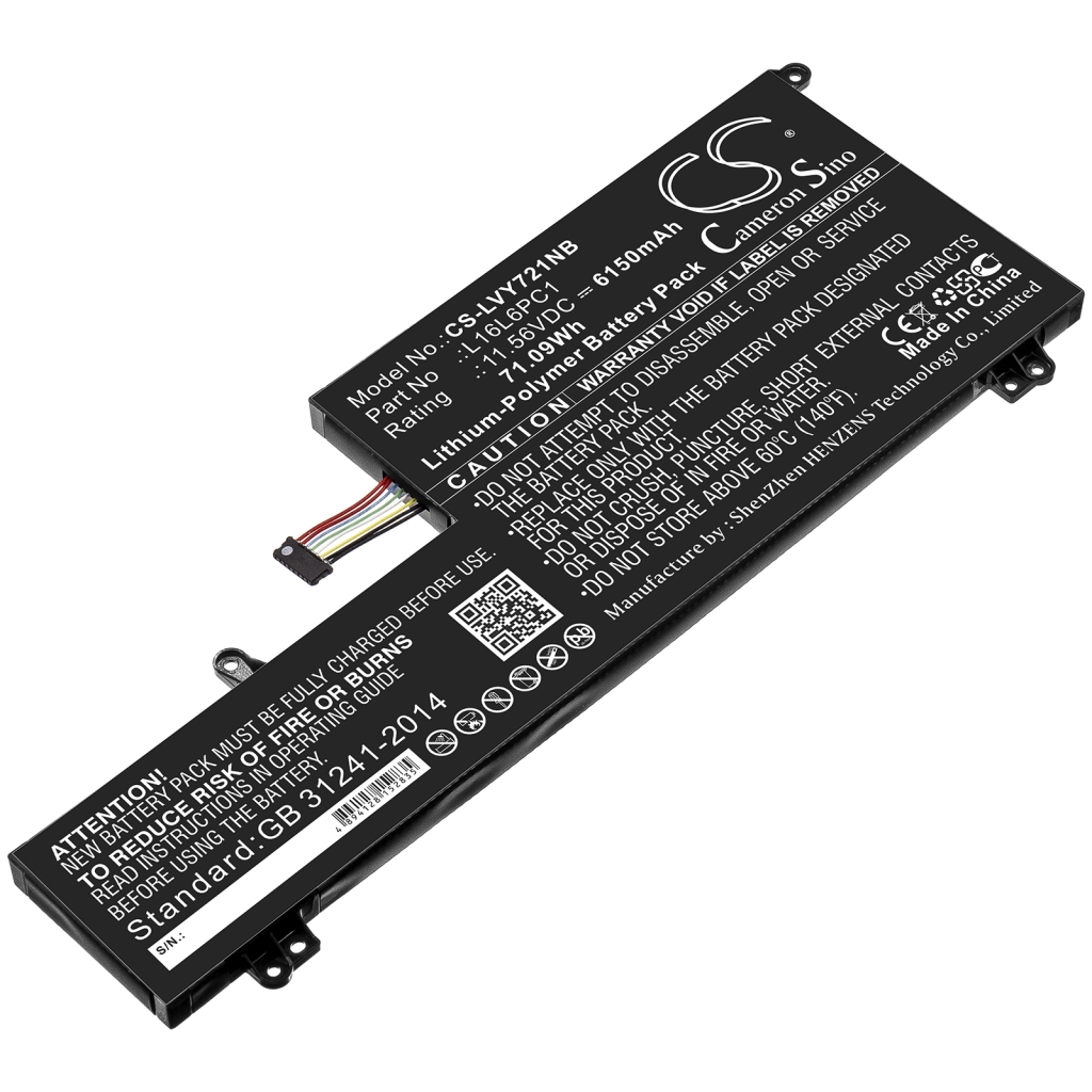 Batterier till bärbara datorer Lenovo CS-LVY721NB