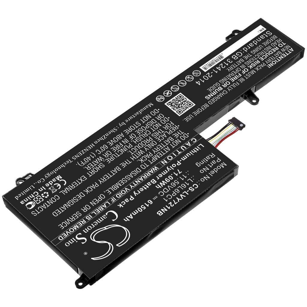 Batterier till bärbara datorer Lenovo CS-LVY721NB