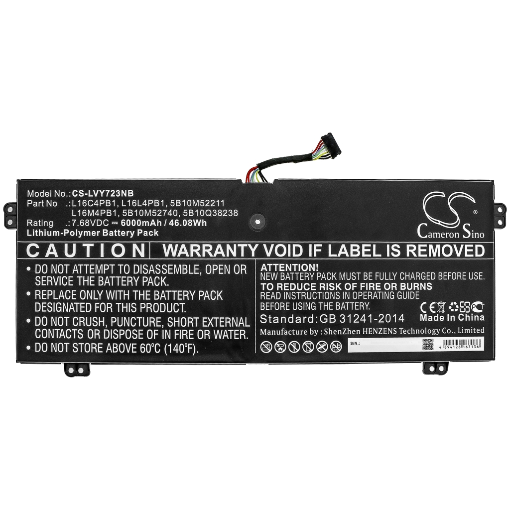 Battery Replaces L16C4PB1