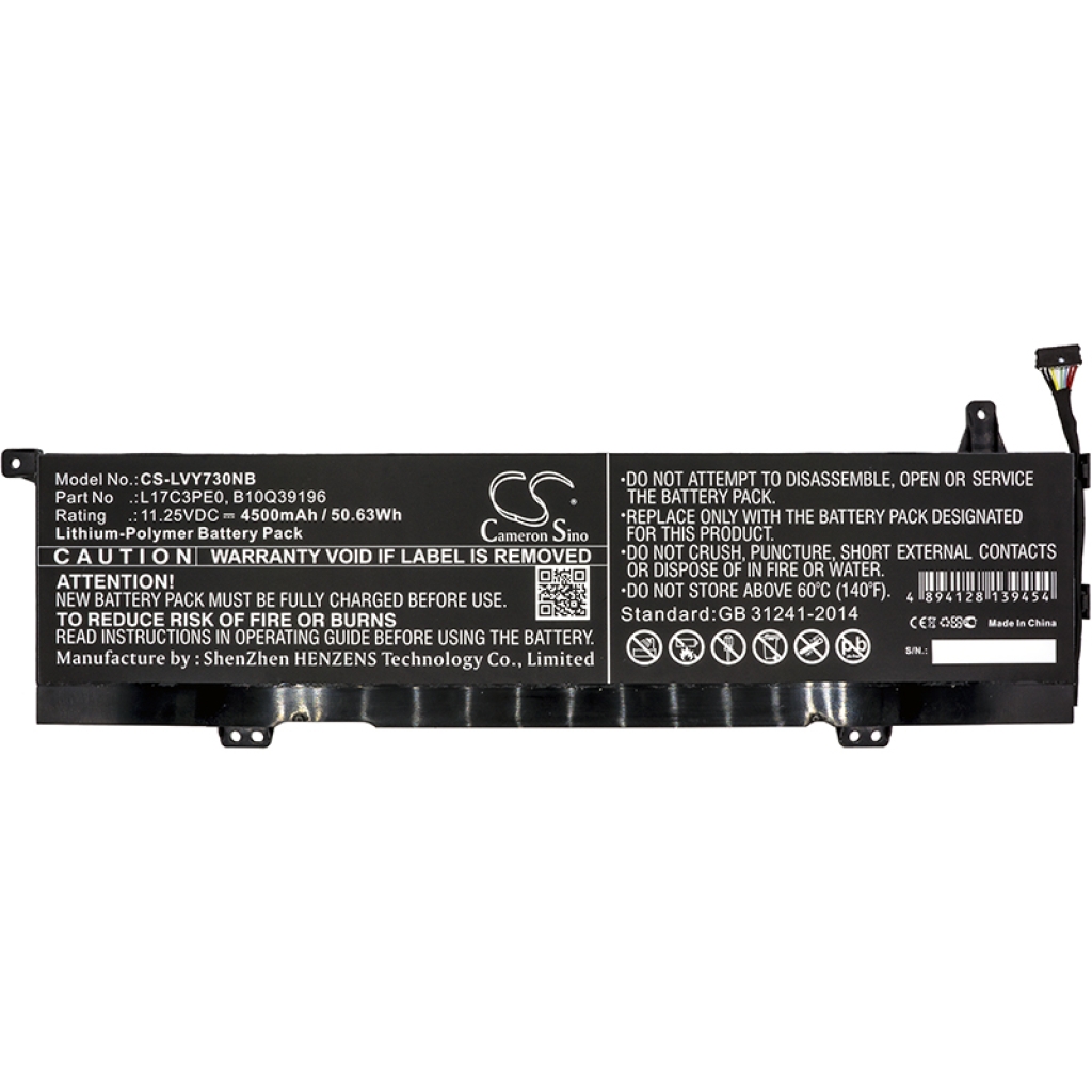 Battery Replaces L17C3PE0