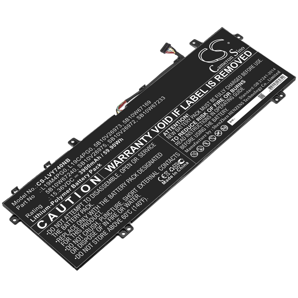 Batterier Ersätter L19C4PG0