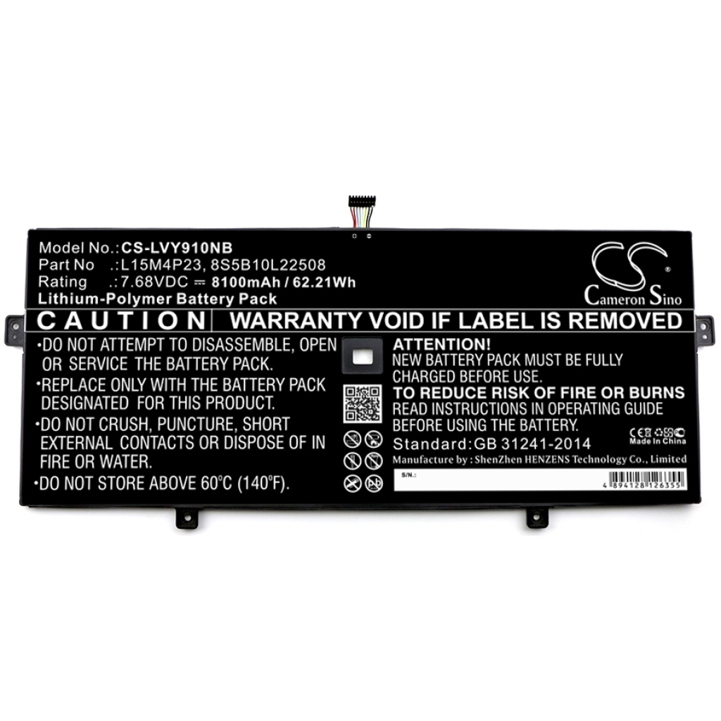 Battery Replaces 8S5B10L22508