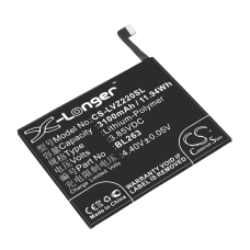 Compatible battery replacement for Zuk BL263