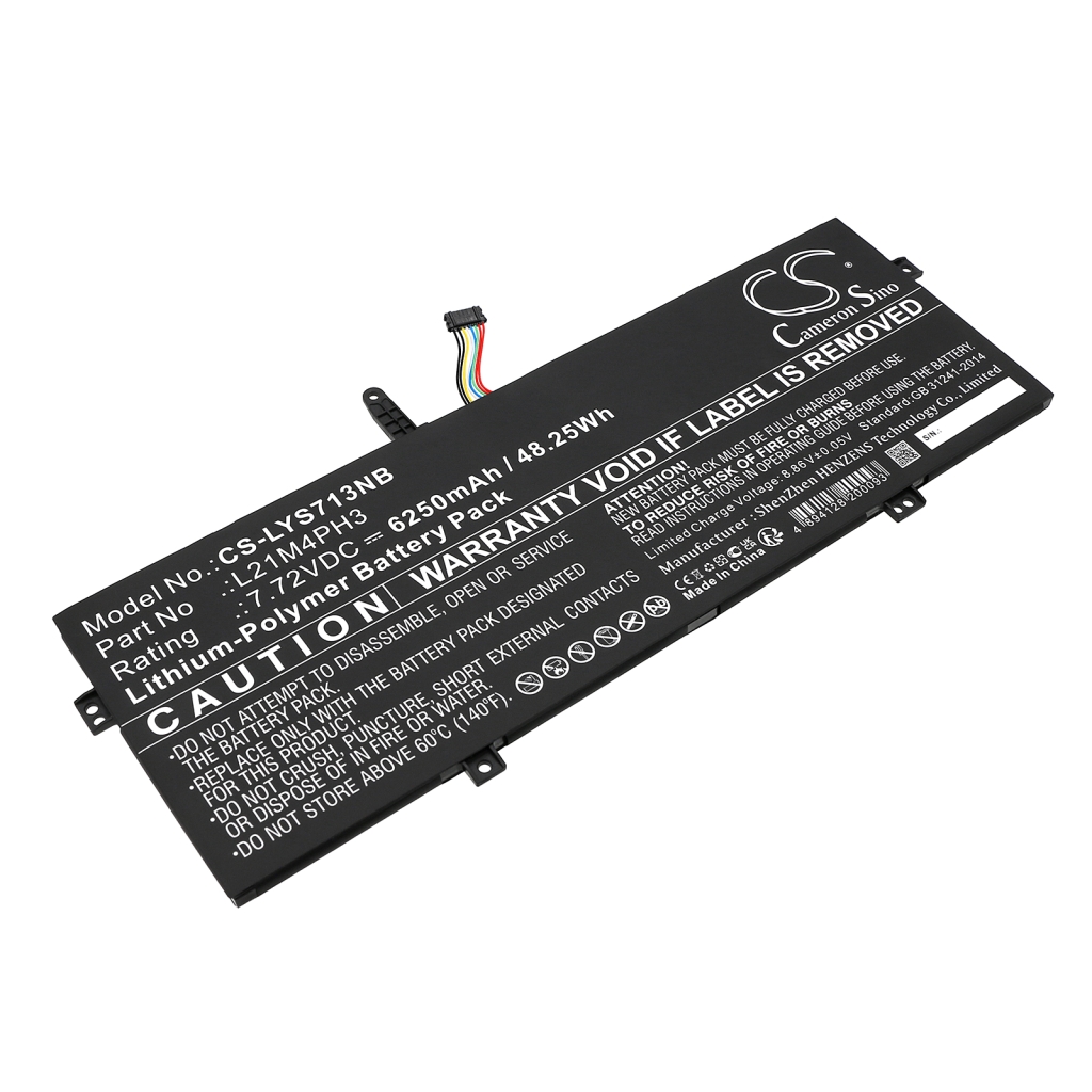 Batterier till bärbara datorer Lenovo CS-LYS713NB