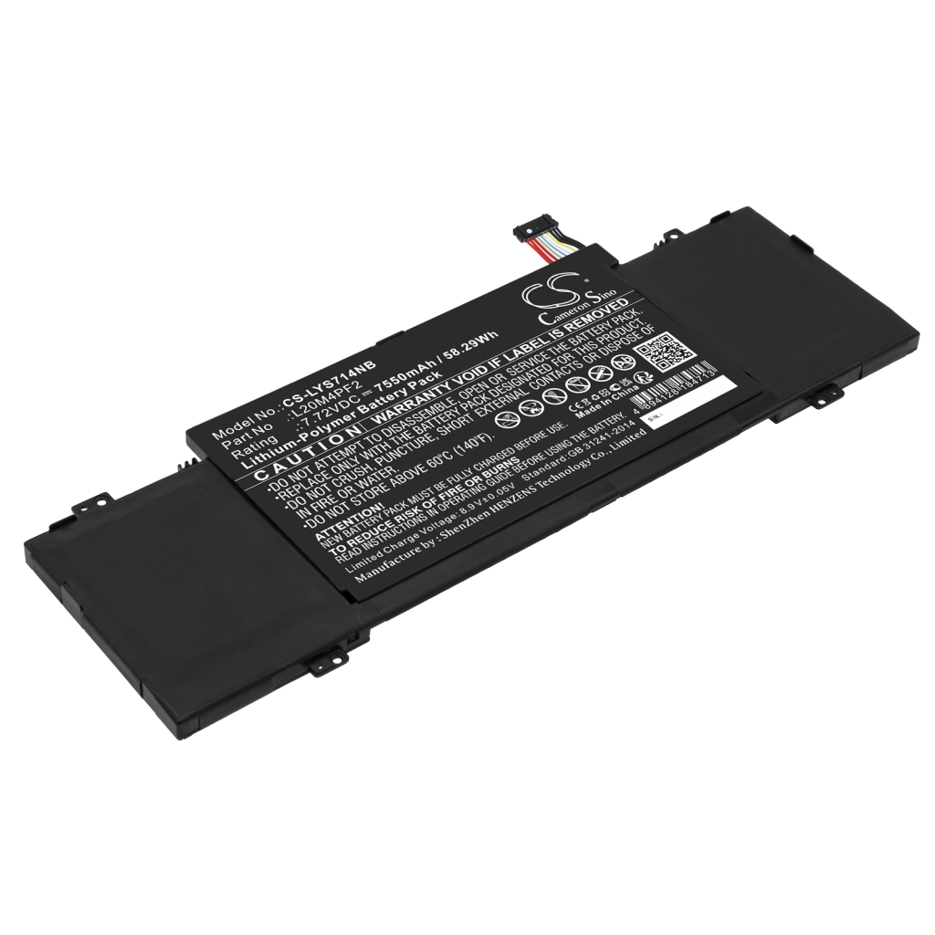 Batterier till bärbara datorer Lenovo CS-LYS714NB