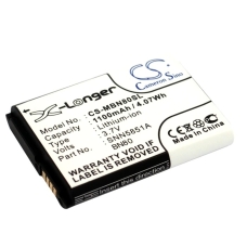 Kompatibel batteribyte för Motorola BN70,BN80,SNN5851,SNN5851A