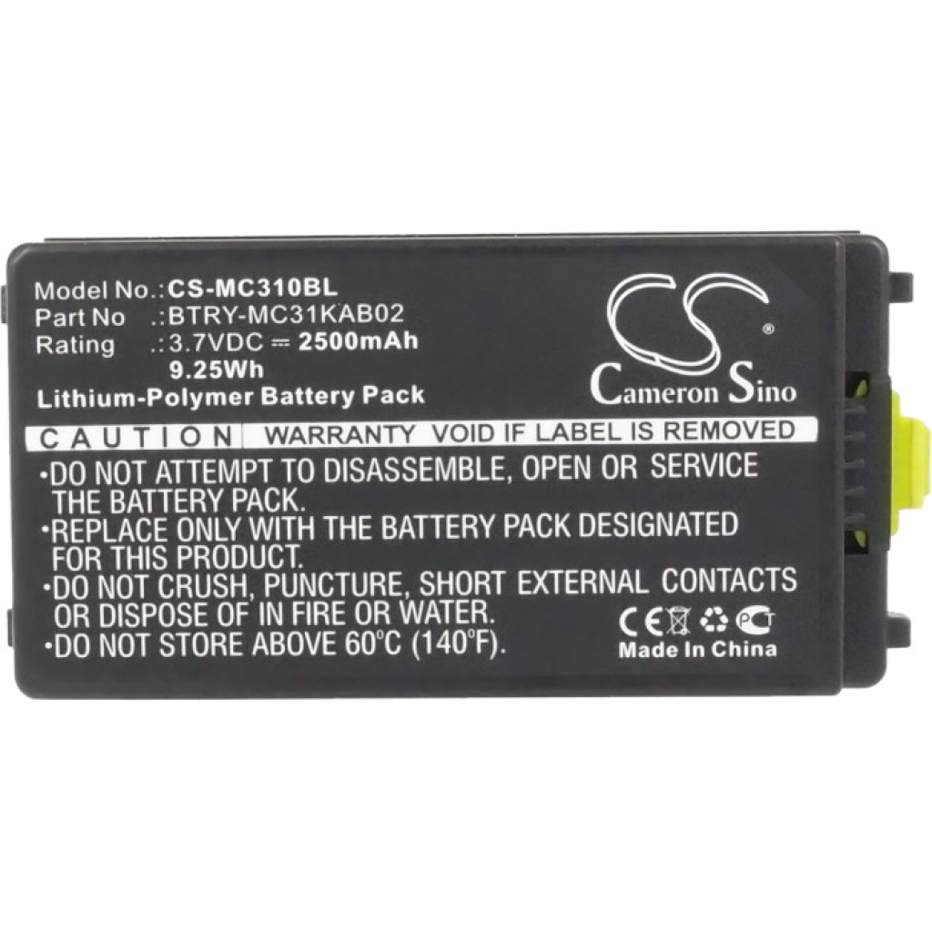 Batterier Ersätter BTRY-MC31KAB02-50