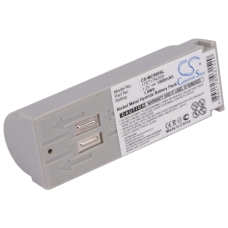 Compatible battery replacement for 3M 175T17NO09,78-6911-4491-5