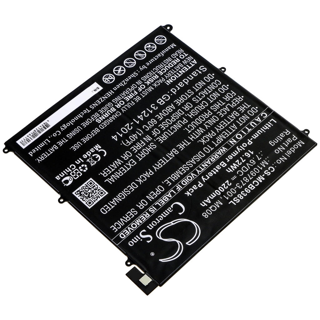 Tablet Battery Microsoft CS-MCB938SL