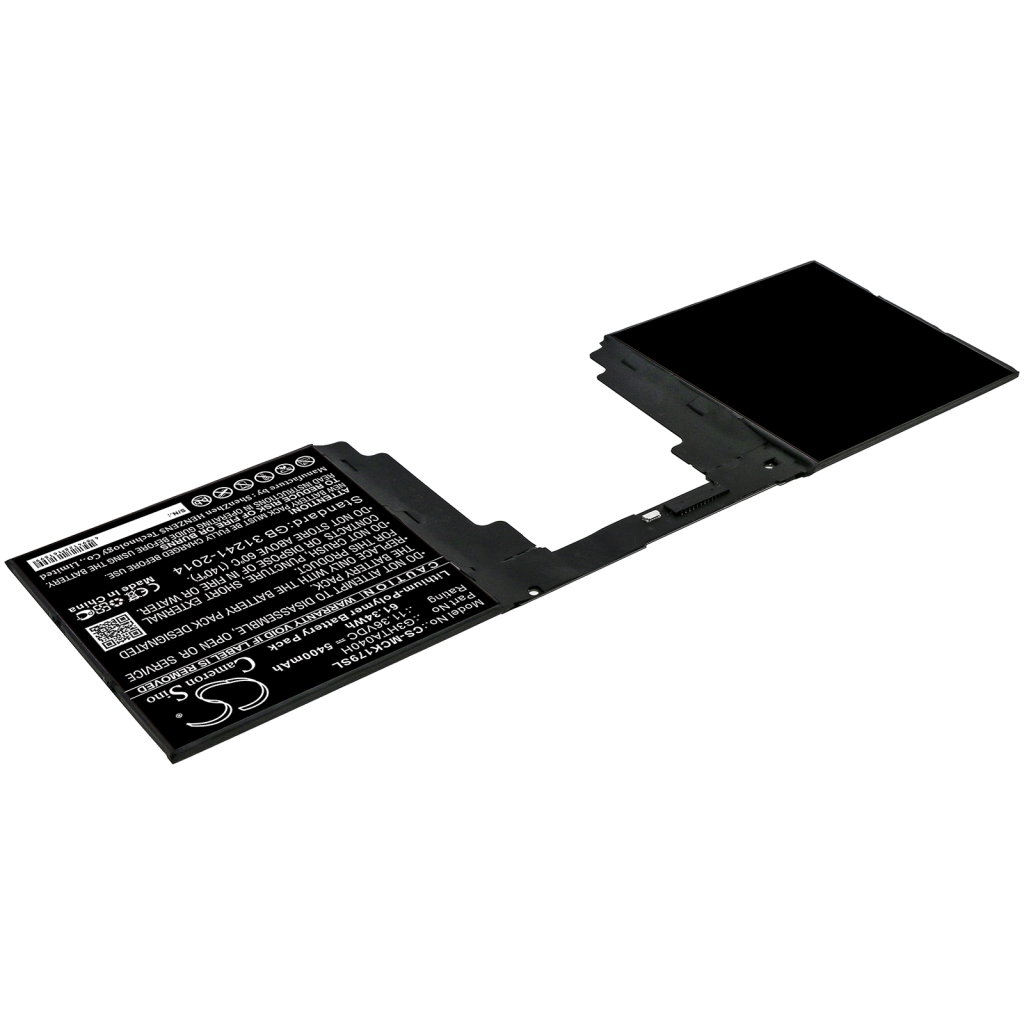 Batterier för surfplattor Microsoft CS-MCK179SL