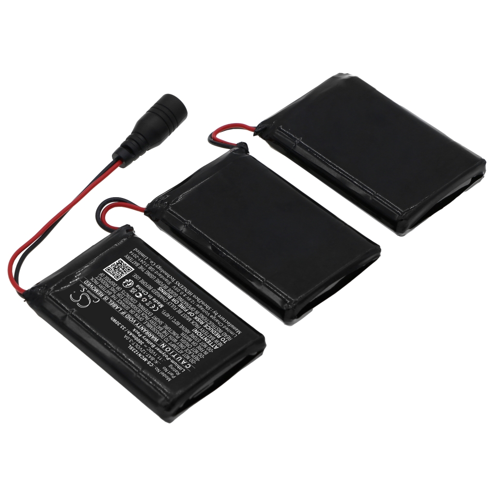 Batterier Clothes battery CS-MCN123SL