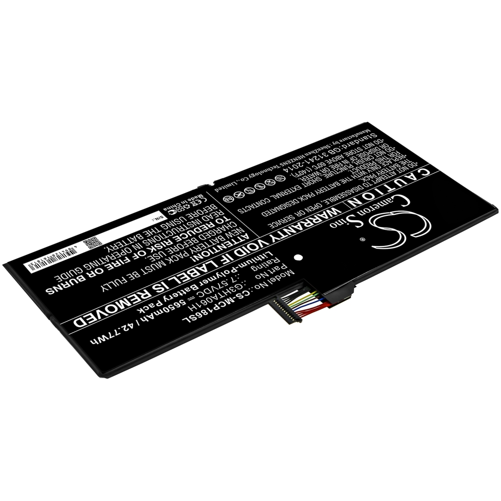 Tablet Battery Microsoft CS-MCP186SL