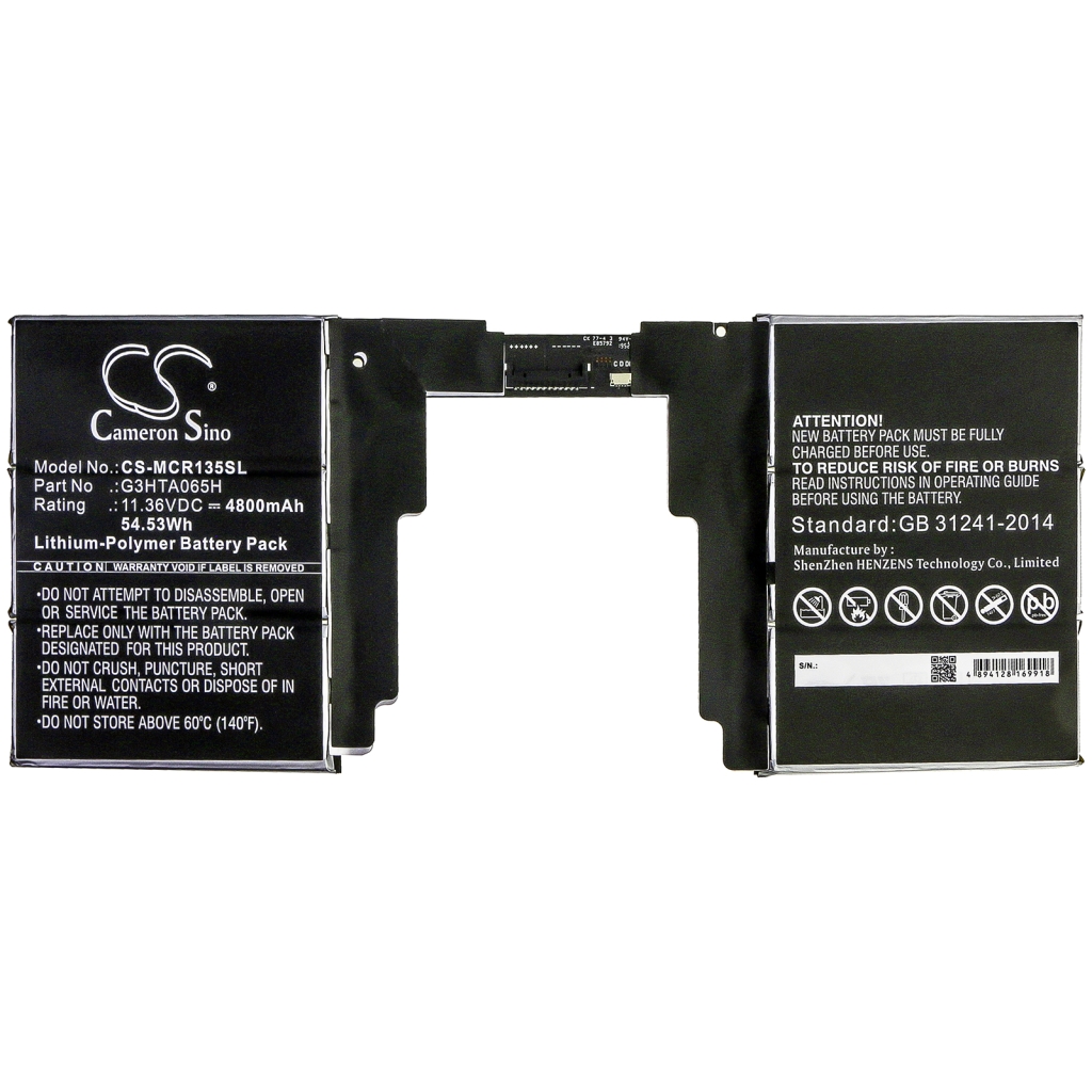 Battery Replaces G3HTA065H