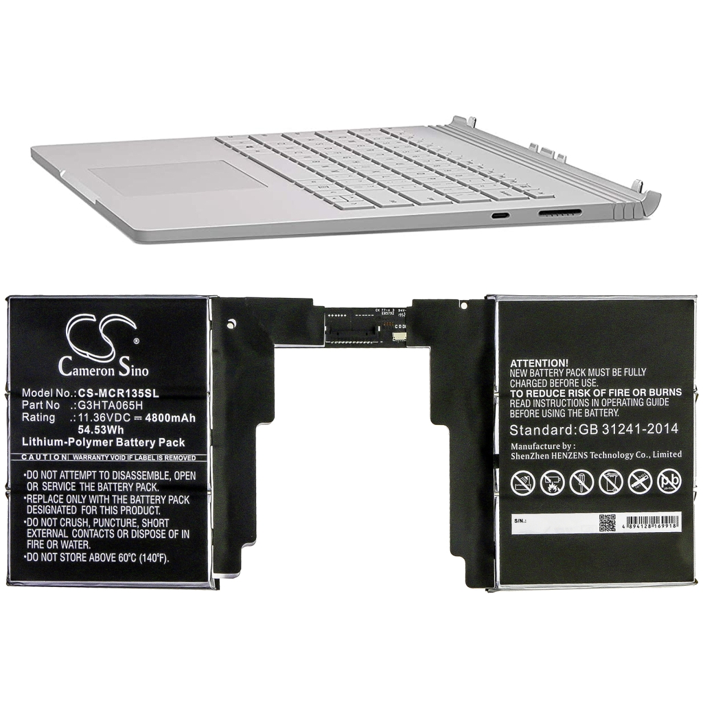 Battery Replaces G3HTA065H