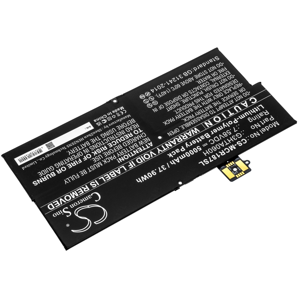 Tablet Battery Microsoft CS-MCR187SL