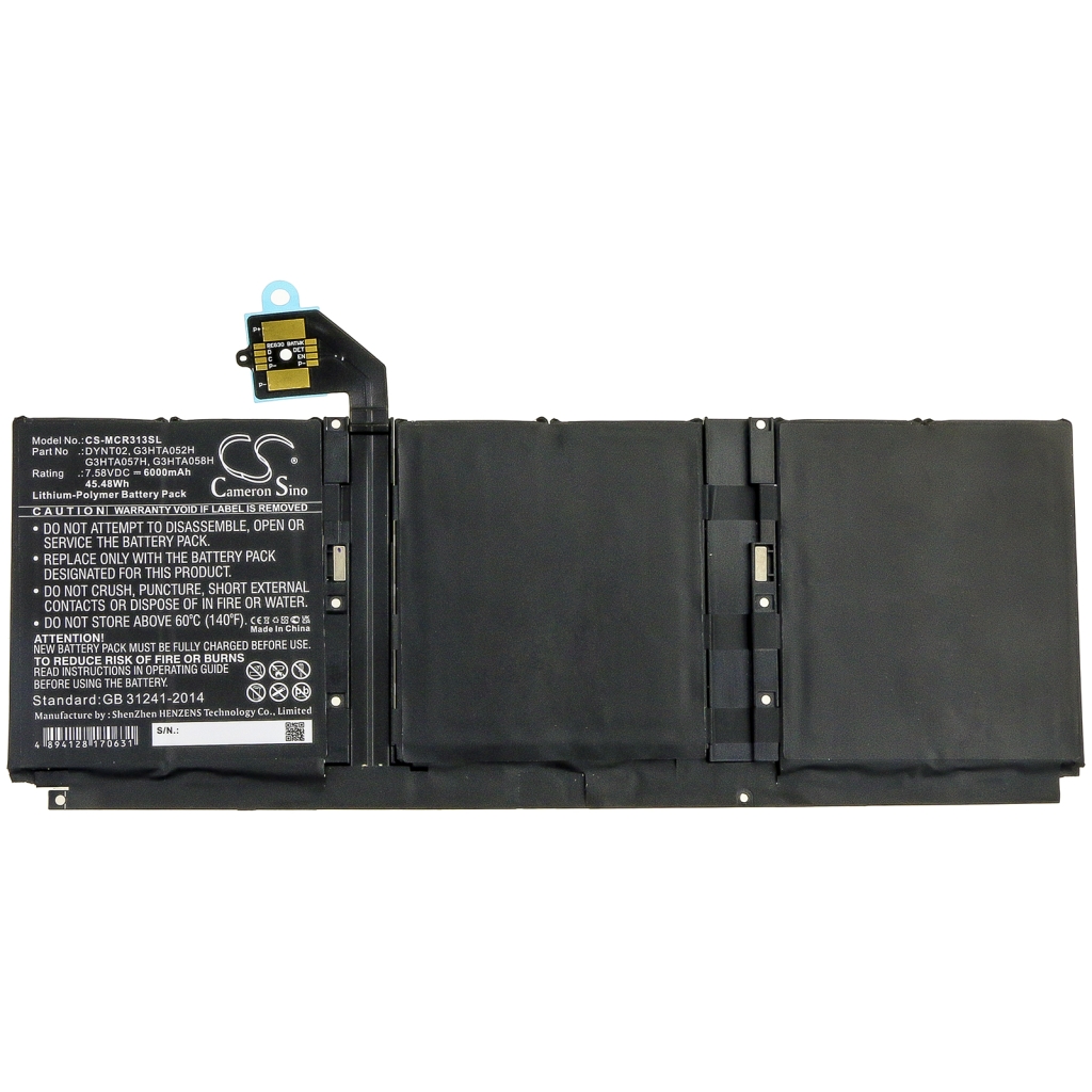 Battery Replaces G3HTA052H