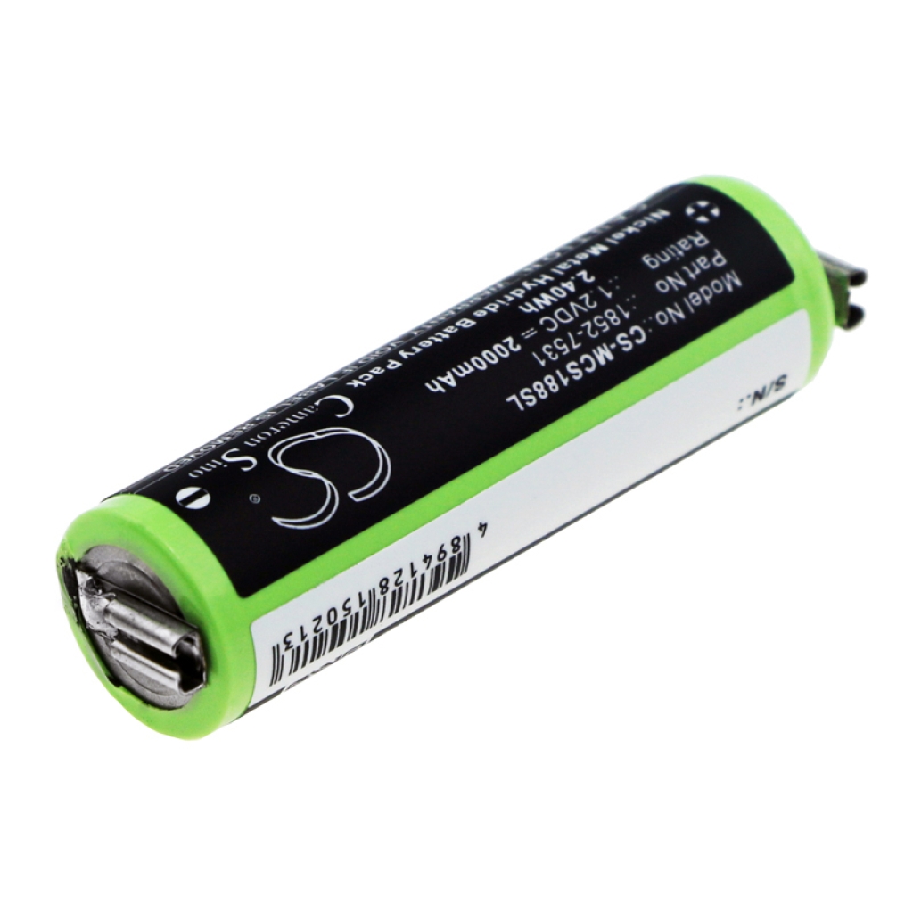 Batterier Ersätter Profi XS