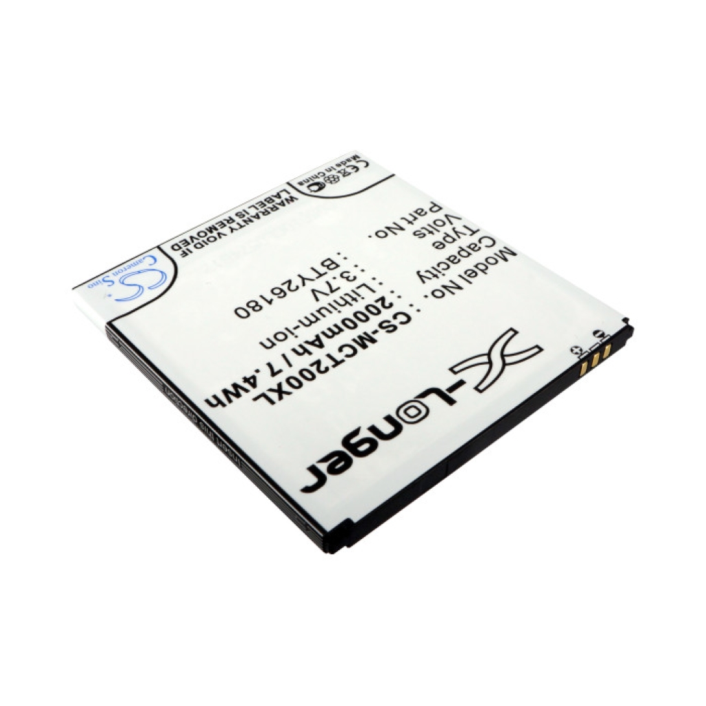 Batterier Ersätter SH26160Mobistel/STD