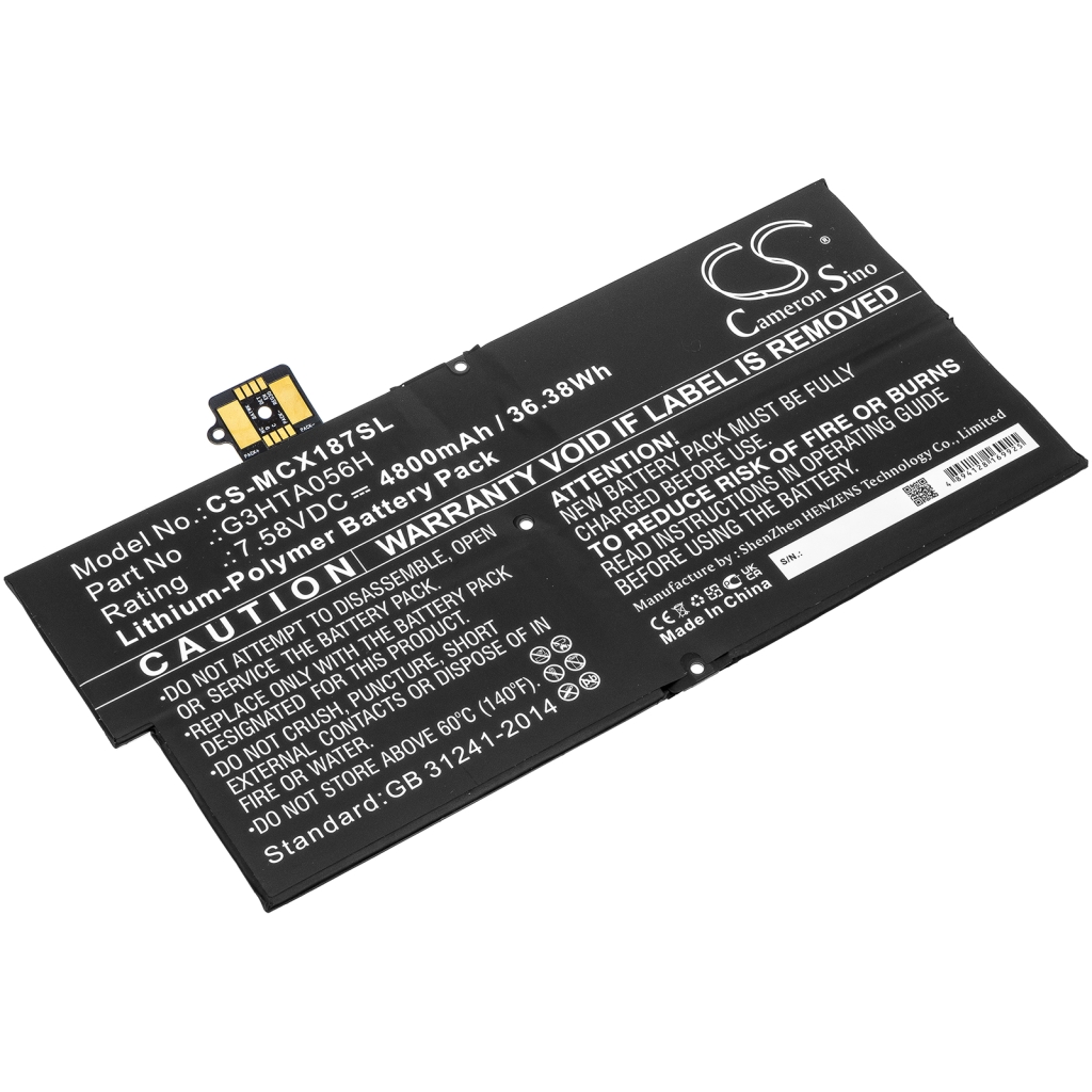 Battery Replaces G3HTA056H