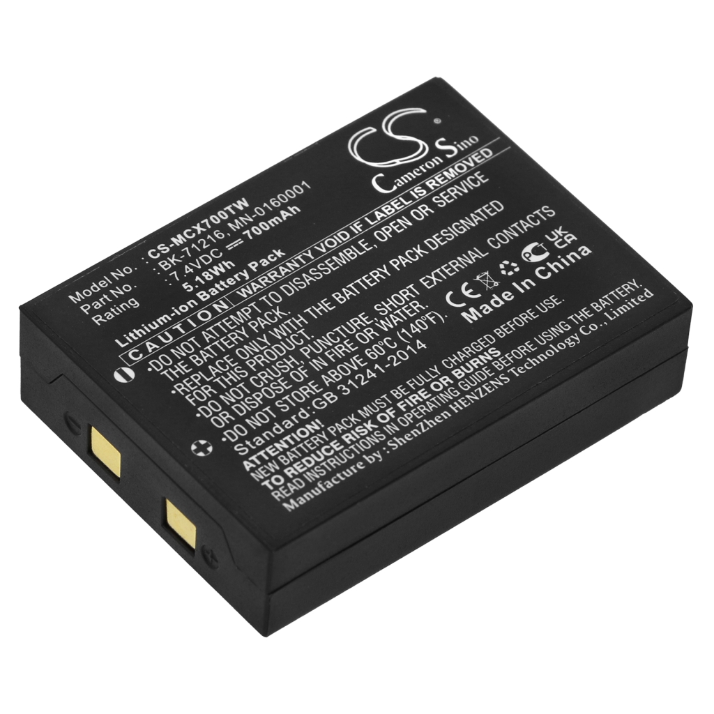 Two-Way Radio Battery microTALK CS-MCX700TW