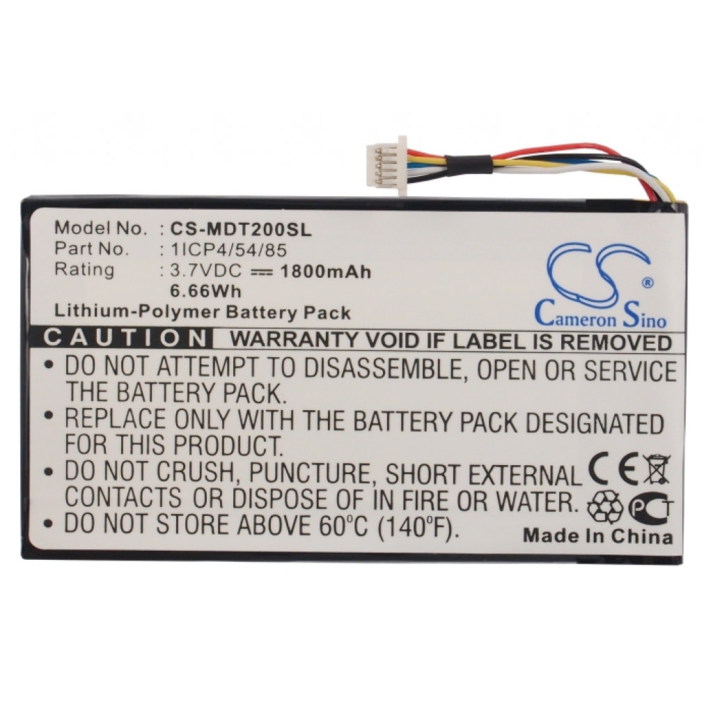 Batterier för skanner IEIMobile CS-MDT200SL