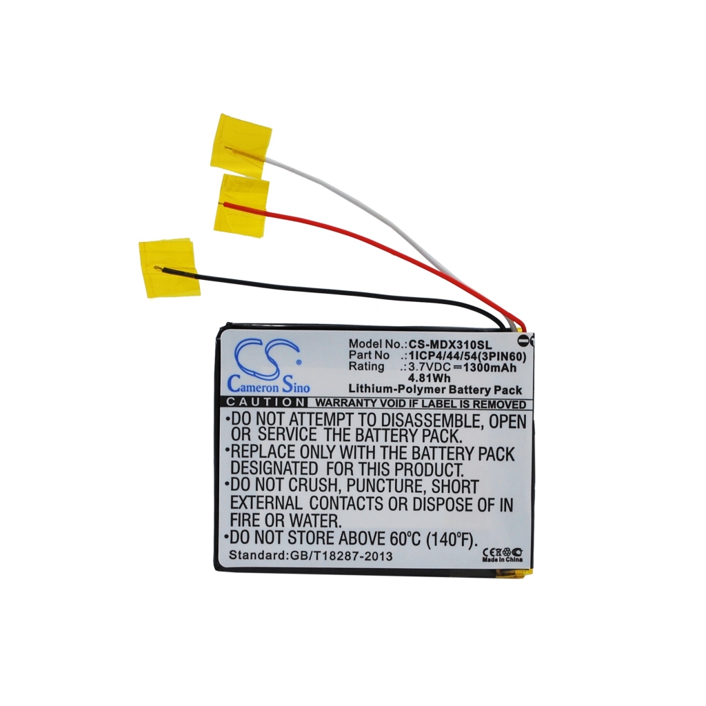 Batterier för navigering (GPS) Modecom CS-MDX310SL