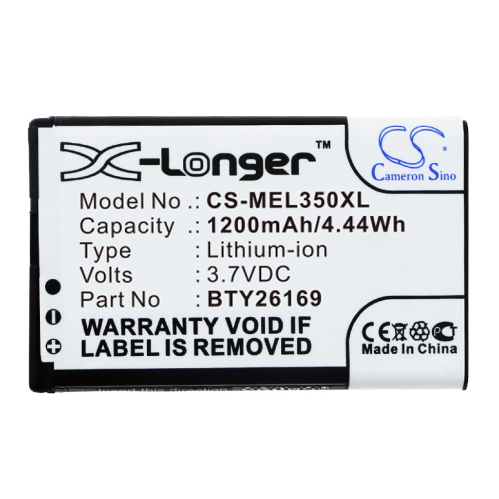 Batterier till mobiltelefoner Elson CS-MEL350XL