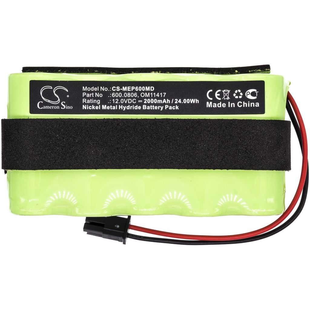 Batterier Ersätter Suction 600.0806 Clario Home Care