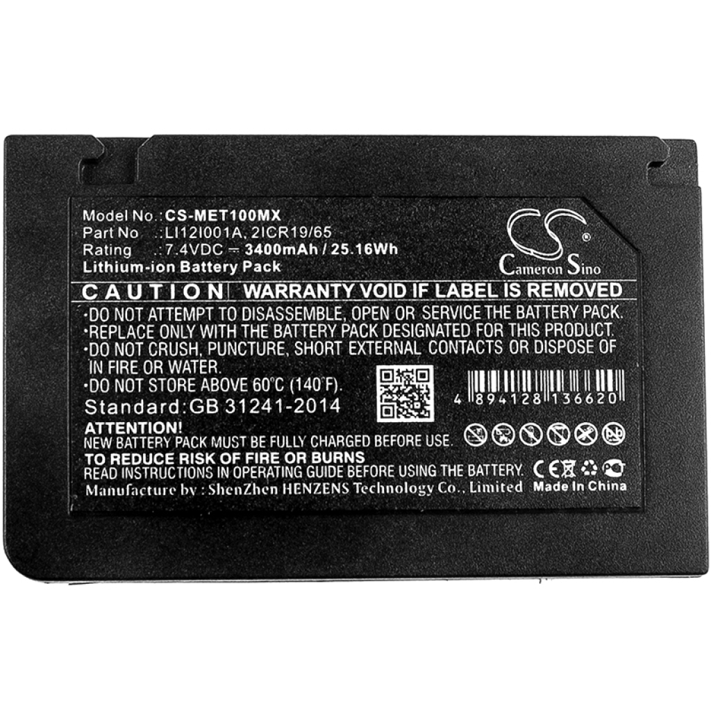 Battery Replaces LI12I002A