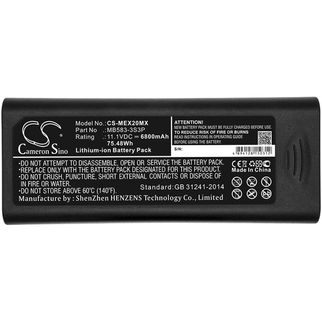 Battery Replaces MB583-3S3P