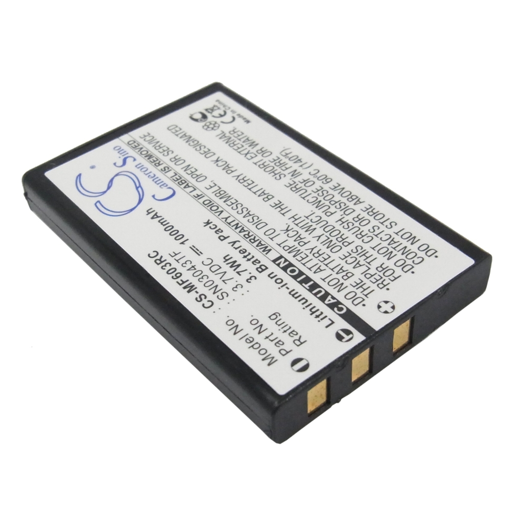 Batterier till fjärrkontrollen NEVO CS-MF603RC