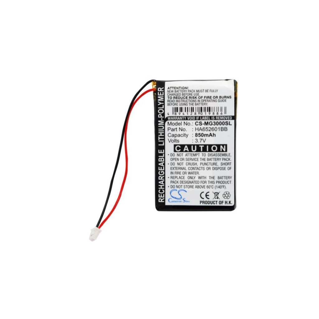 Battery Replaces HA652601BB