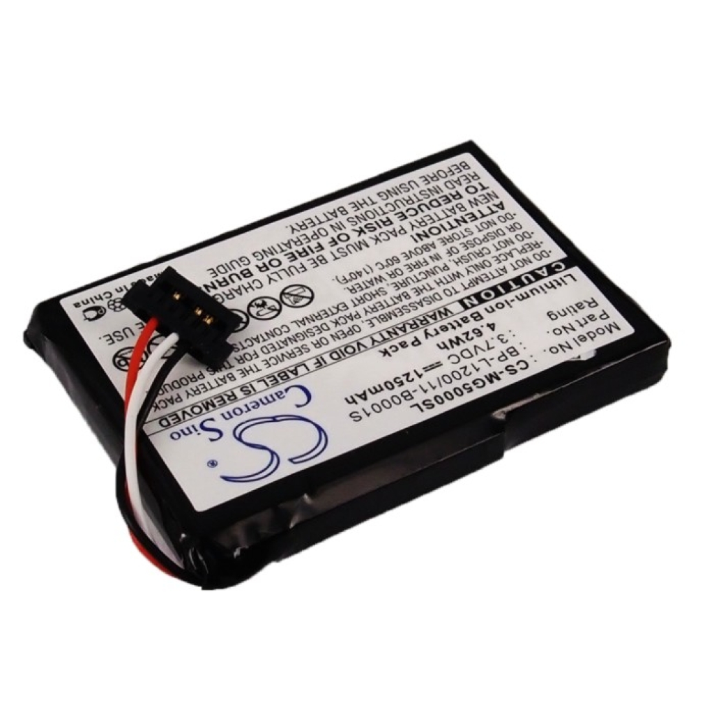 Batterier för navigering (GPS) Navigon CS-MG5000SL